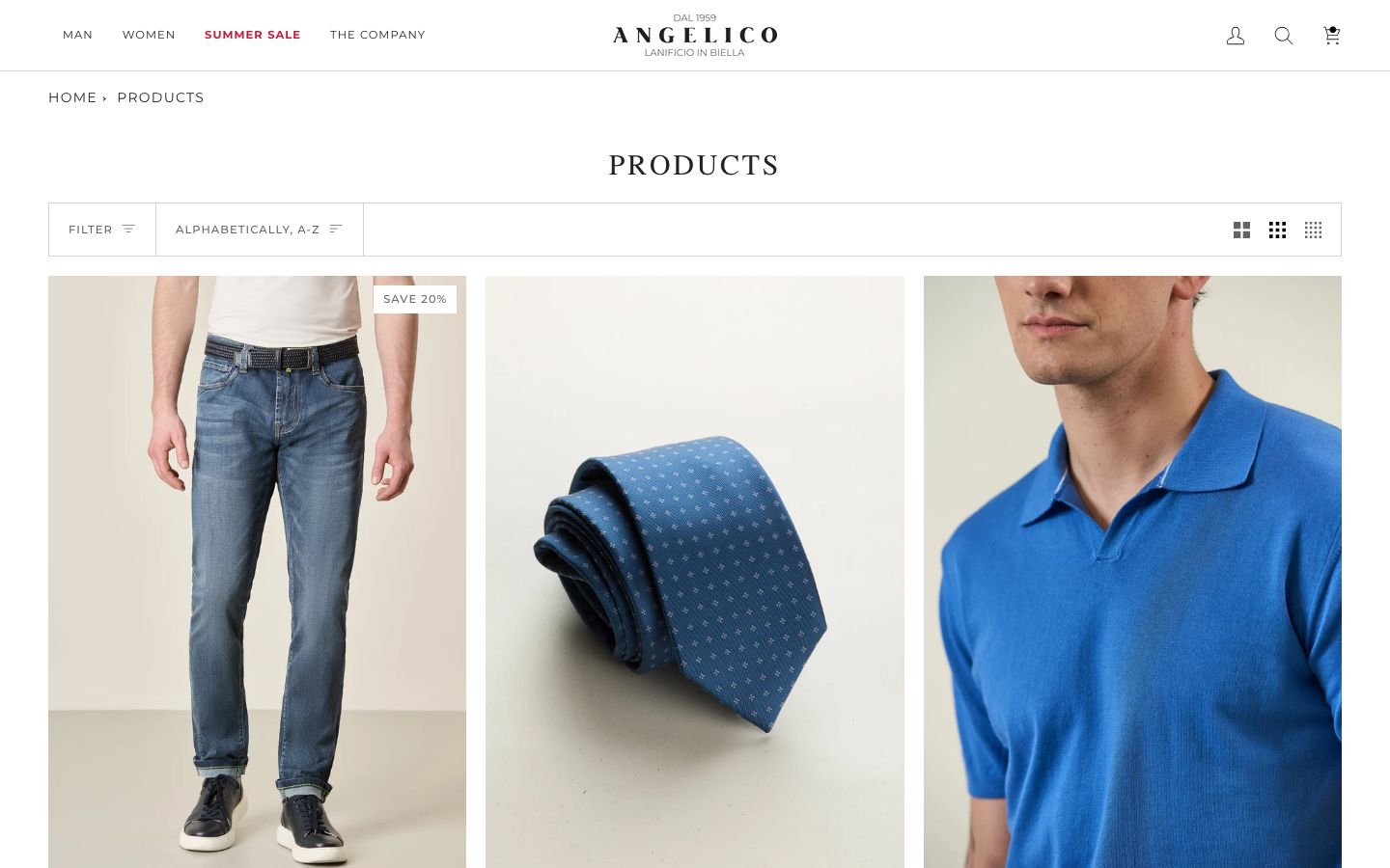Fashion retail products connected through a Shopify POS setup in the UAE