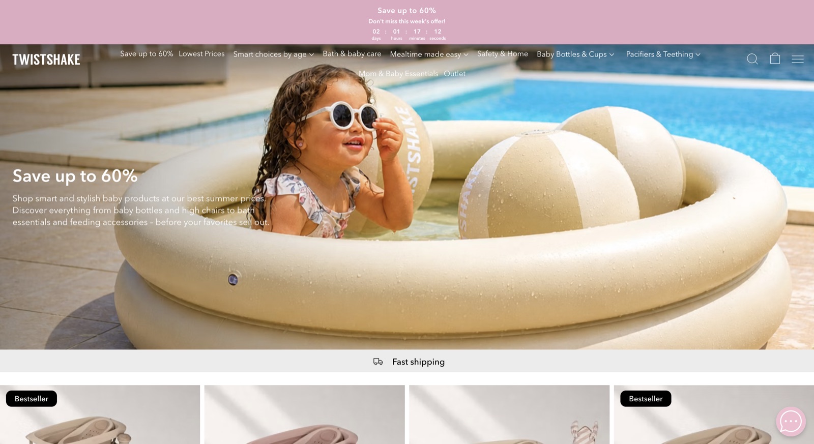 Fast headless Shopify product collection experience built with modern web technology